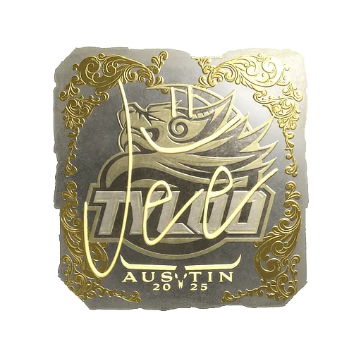 Sticker | Jee (Gold) | Austin 2025