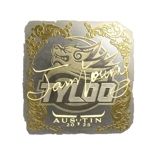 Sticker | JamYoung (Gold) | Austin 2025