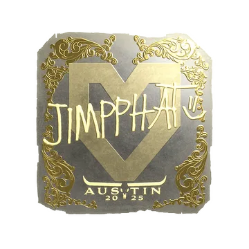 Sticker | Jimpphat (Gold) | Austin 2025