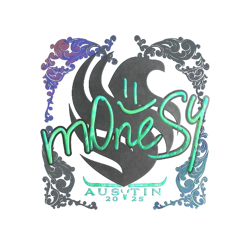 Sticker | m0NESY (Holo) | Austin 2025
