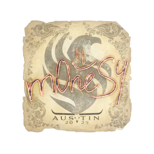 Sticker | m0NESY | Austin 2025