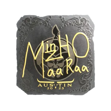 Sticker | mzinho (Foil) | Austin 2025