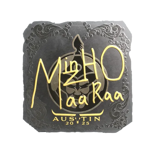 Sticker | mzinho (Foil) | Austin 2025