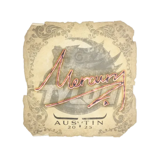 Sticker | Mercury | Austin 2025