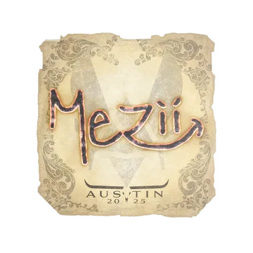 Sticker | mezii | Austin 2025