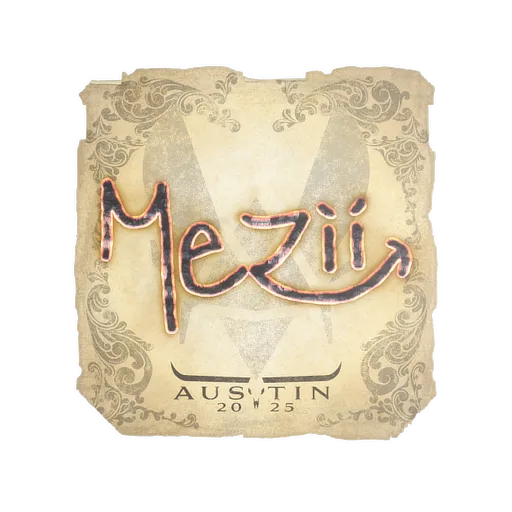 Sticker | mezii | Austin 2025