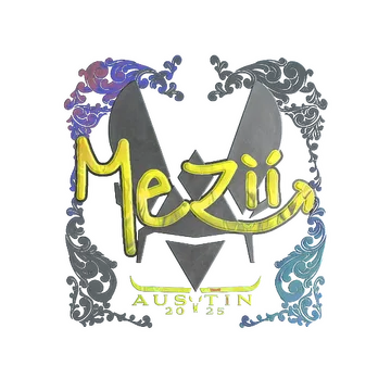 Sticker | mezii (Holo) | Austin 2025
