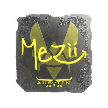 Sticker | mezii (Foil) | Austin 2025
