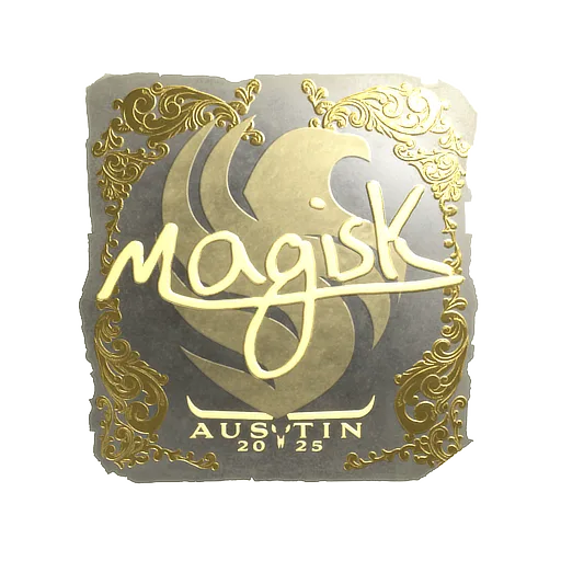 Sticker | Magisk (Gold) | Austin 2025