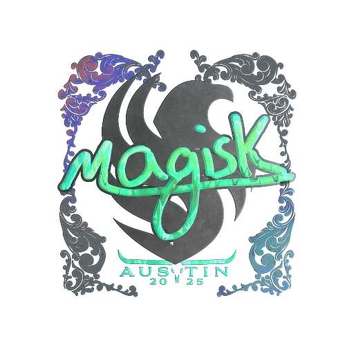 Наклейка | Magisk (голографическая) | Остин-2025