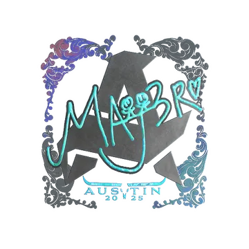Sticker | MAJ3R (Holo) | Austin 2025