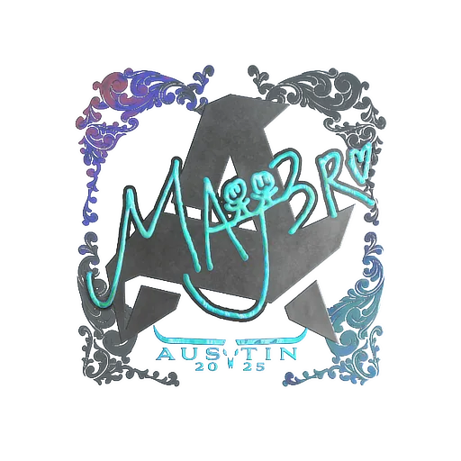 Sticker | MAJ3R (Holo) | Austin 2025