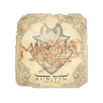 Sticker | malbsMd | Austin 2025