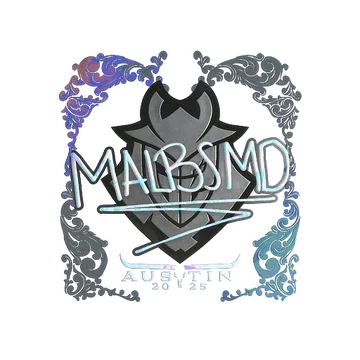 Sticker | malbsMd (Holo) | Austin 2025
