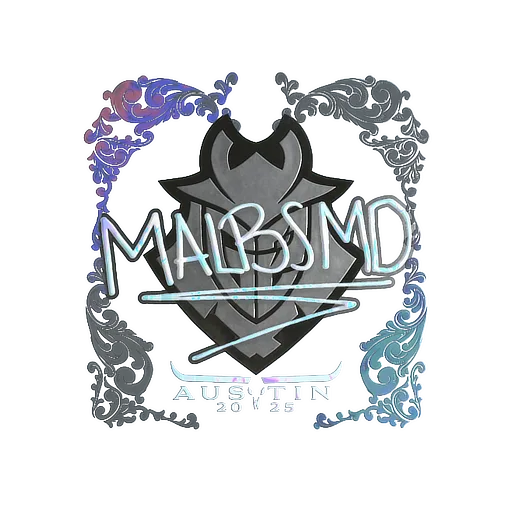Sticker | malbsMd (Holo) | Austin 2025