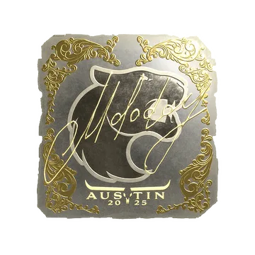 Sticker | molodoy (Gold) | Austin 2025