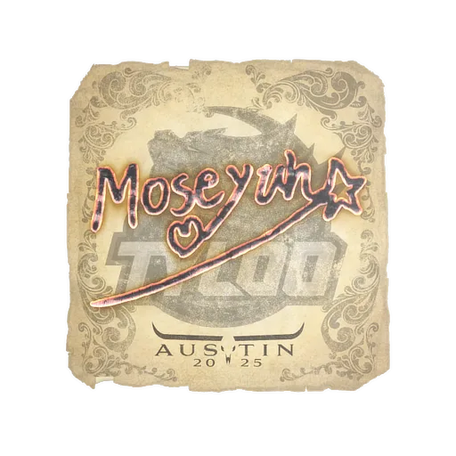 Sticker | Moseyuh | Austin 2025