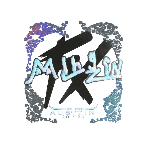 Sticker | mlhzin (Holo) | Austin 2025
