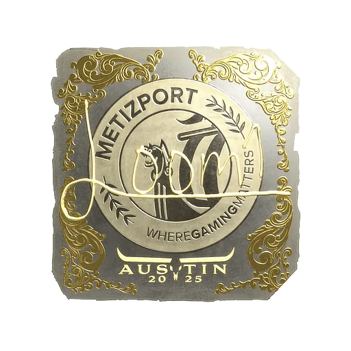 Sticker | L00m1 (Gold) | Austin 2025