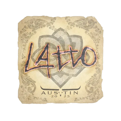 Sticker | latto | Austin 2025