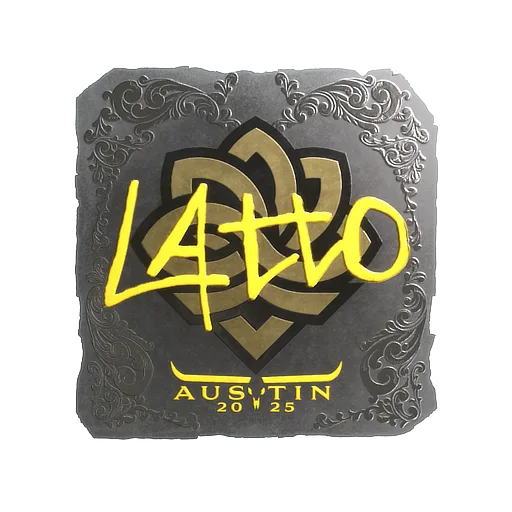 Sticker | latto (Foil) | Austin 2025