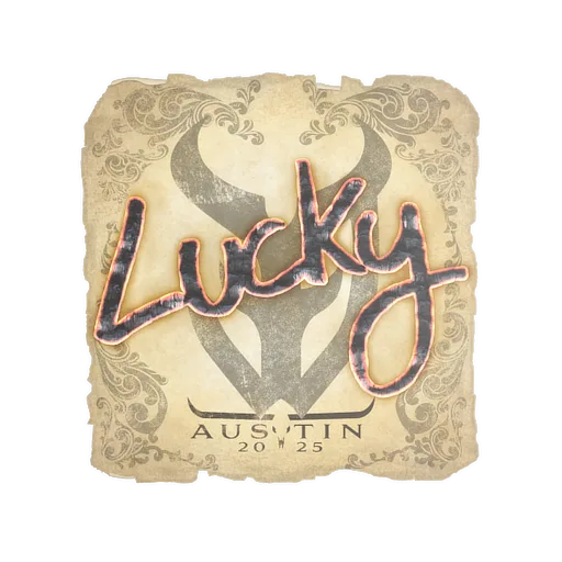 Наклейка | Lucky | Остин-2025