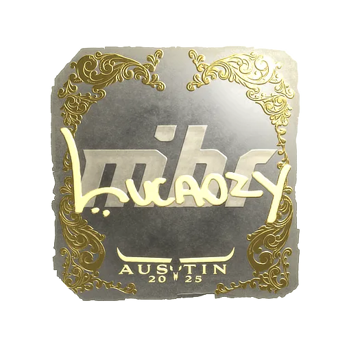 Sticker | Lucaozy (Gold) | Austin 2025