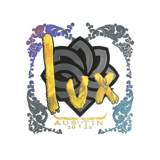 Sticker | lux (Holo) | Austin 2025