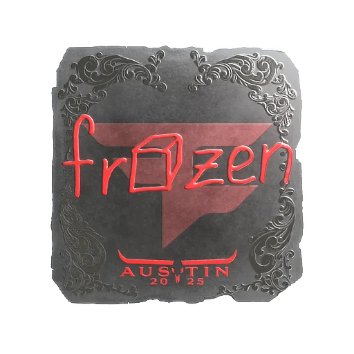 Sticker | frozen (Foil) | Austin 2025