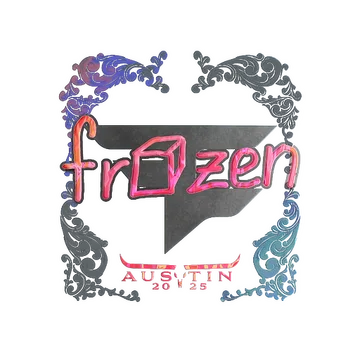 Sticker | frozen (Holo) | Austin 2025