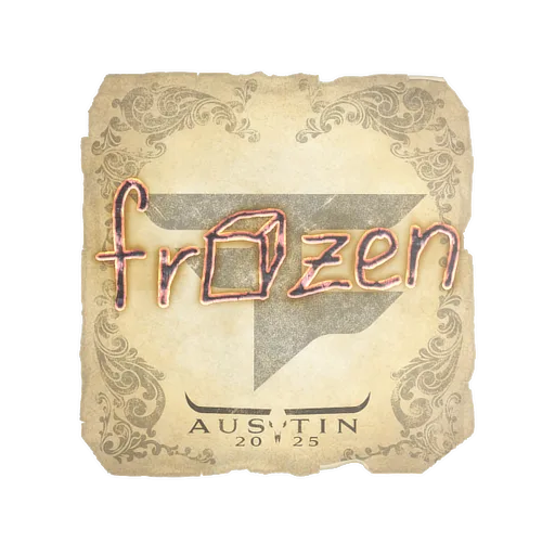 Наклейка | frozen | Остин-2025