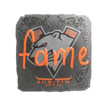 Sticker | fame (Foil) | Austin 2025
