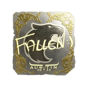 Sticker | FalleN (Gold) | Austin 2025