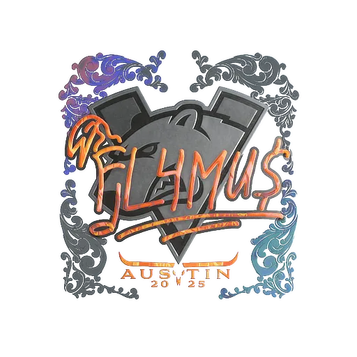 Sticker | FL4MUS (Holo) | Austin 2025