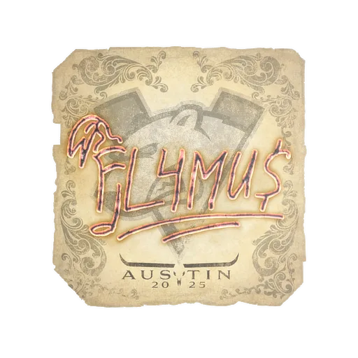 Sticker | FL4MUS | Austin 2025
