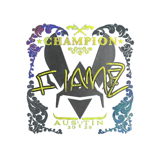 Sticker | FlameZ (Holo, Champion) | Austin 2025