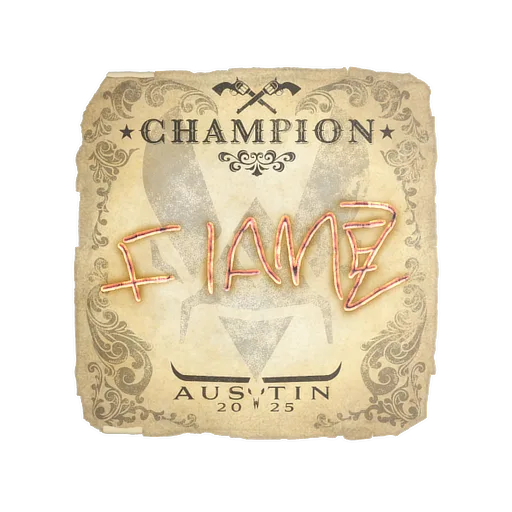 Sticker | FlameZ (Champion) | Austin 2025