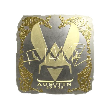 Sticker | FlameZ (Gold) | Austin 2025