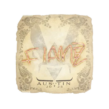 Sticker | FlameZ | Austin 2025