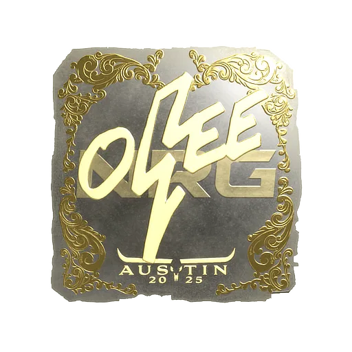 Sticker | oSee (Gold) | Austin 2025