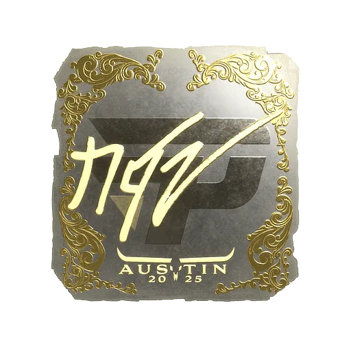 Sticker | NQZ (Gold) | Austin 2025