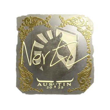 Sticker | NertZ (Gold) | Austin 2025