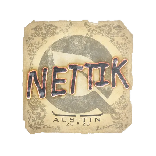 Sticker | nettik | Austin 2025
