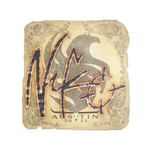 Sticker | NiKo | Austin 2025