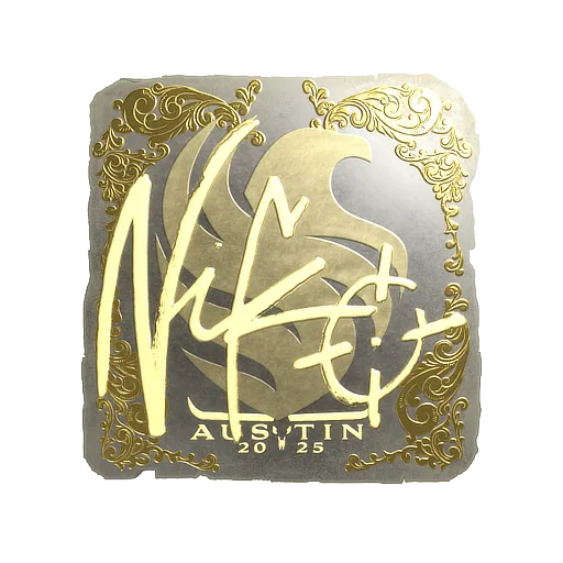 Sticker | NiKo (Gold) | Austin 2025