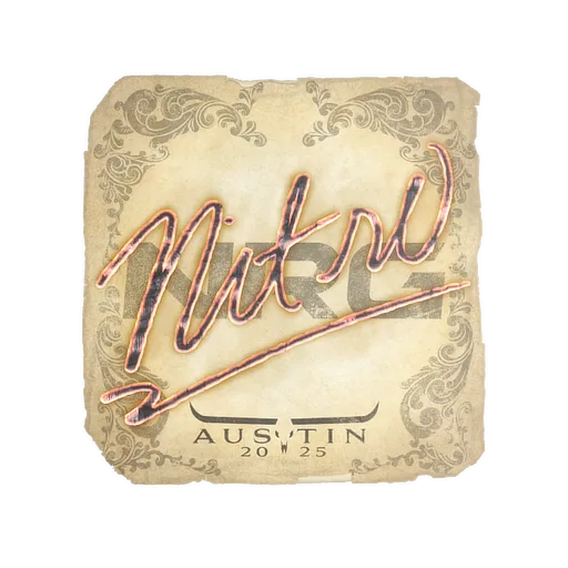 Sticker | nitr0 | Austin 2025