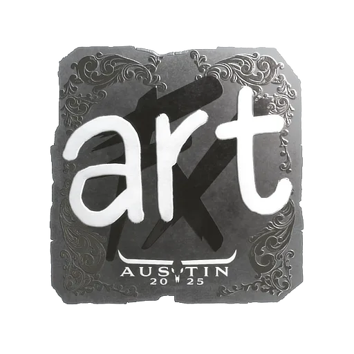 Sticker | arT (Foil) | Austin 2025