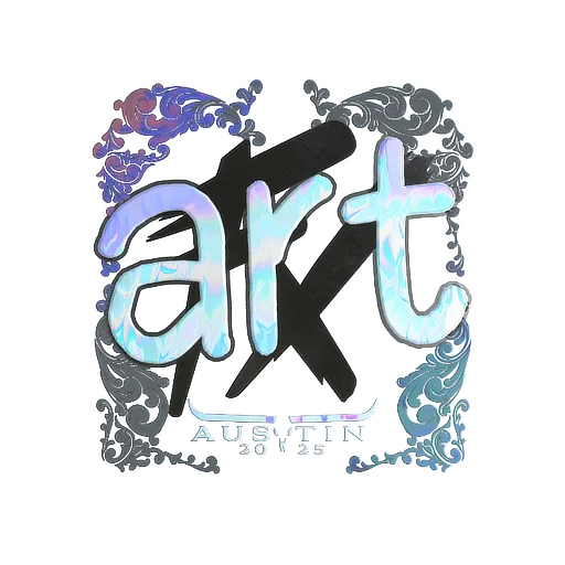Sticker | arT (Holo) | Austin 2025