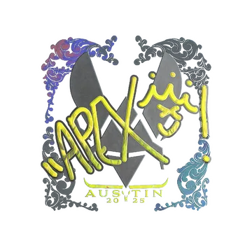 Sticker | apEX (Holo) | Austin 2025