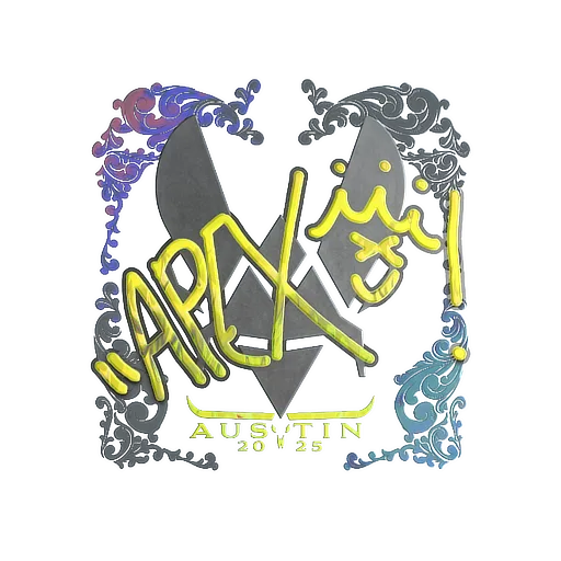 Sticker | apEX (Holo) | Austin 2025